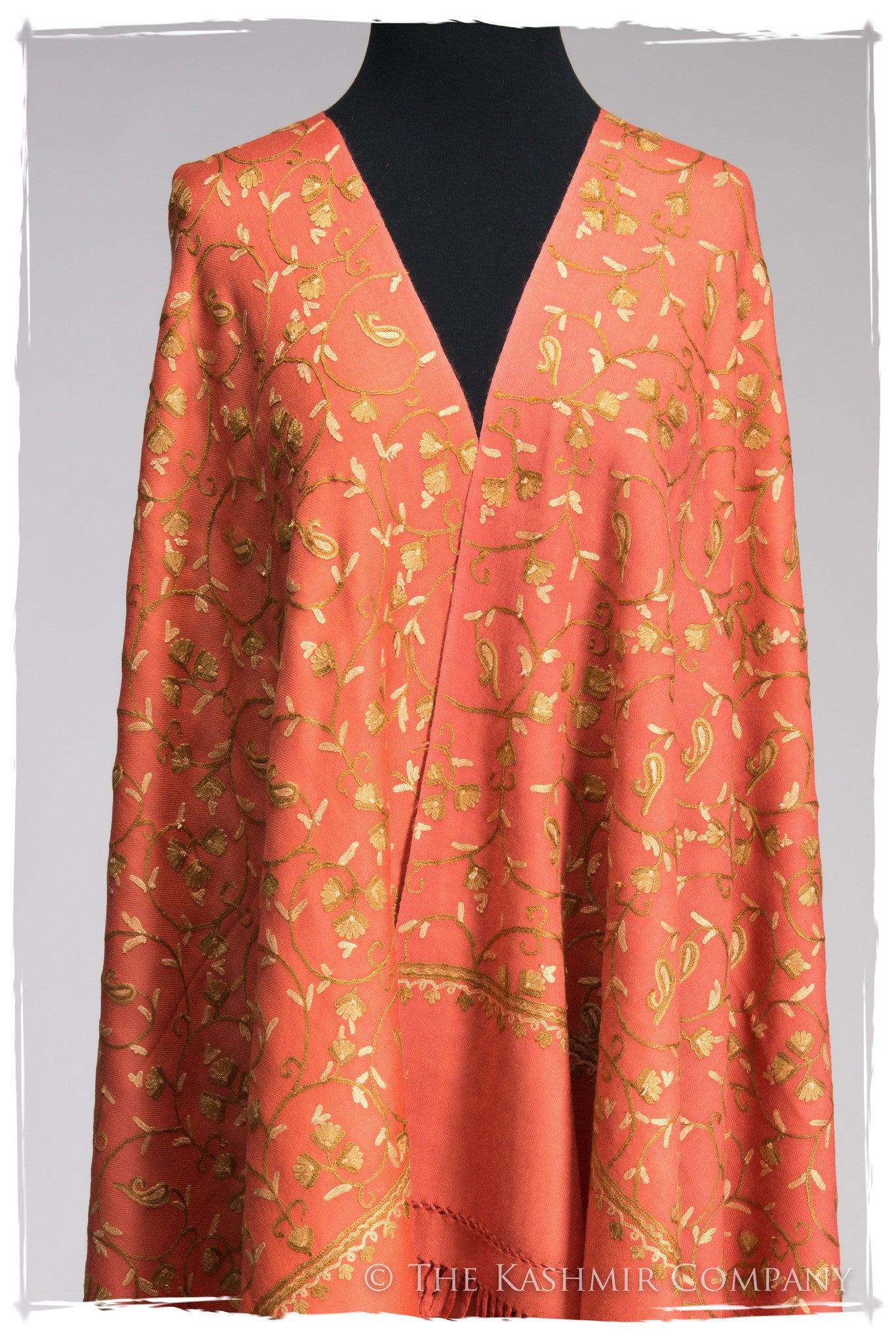 Rose de Porcelaine Secret Garden Shawl