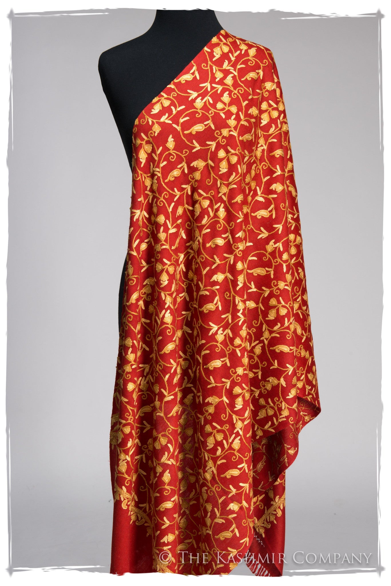 Haute Rouge Gold Secret Garden Shawl