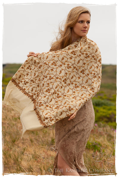 Cairière Gold Secret Garden Shawl