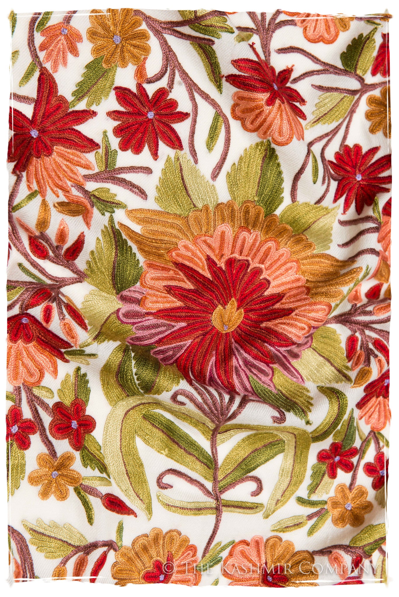 Jardin d'Ambroisie Ivoire Antiquaires Shawl