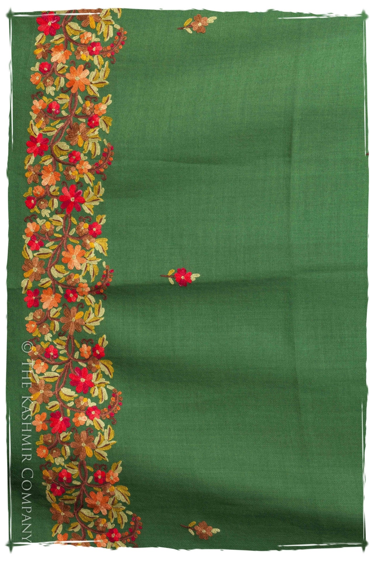 Watercress Frontière Jardin Gift Shawl