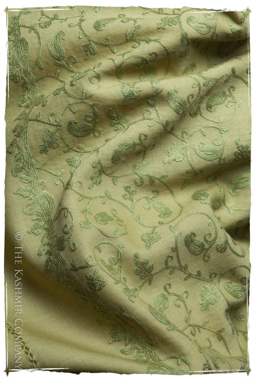 Sage Secret Garden Shawl