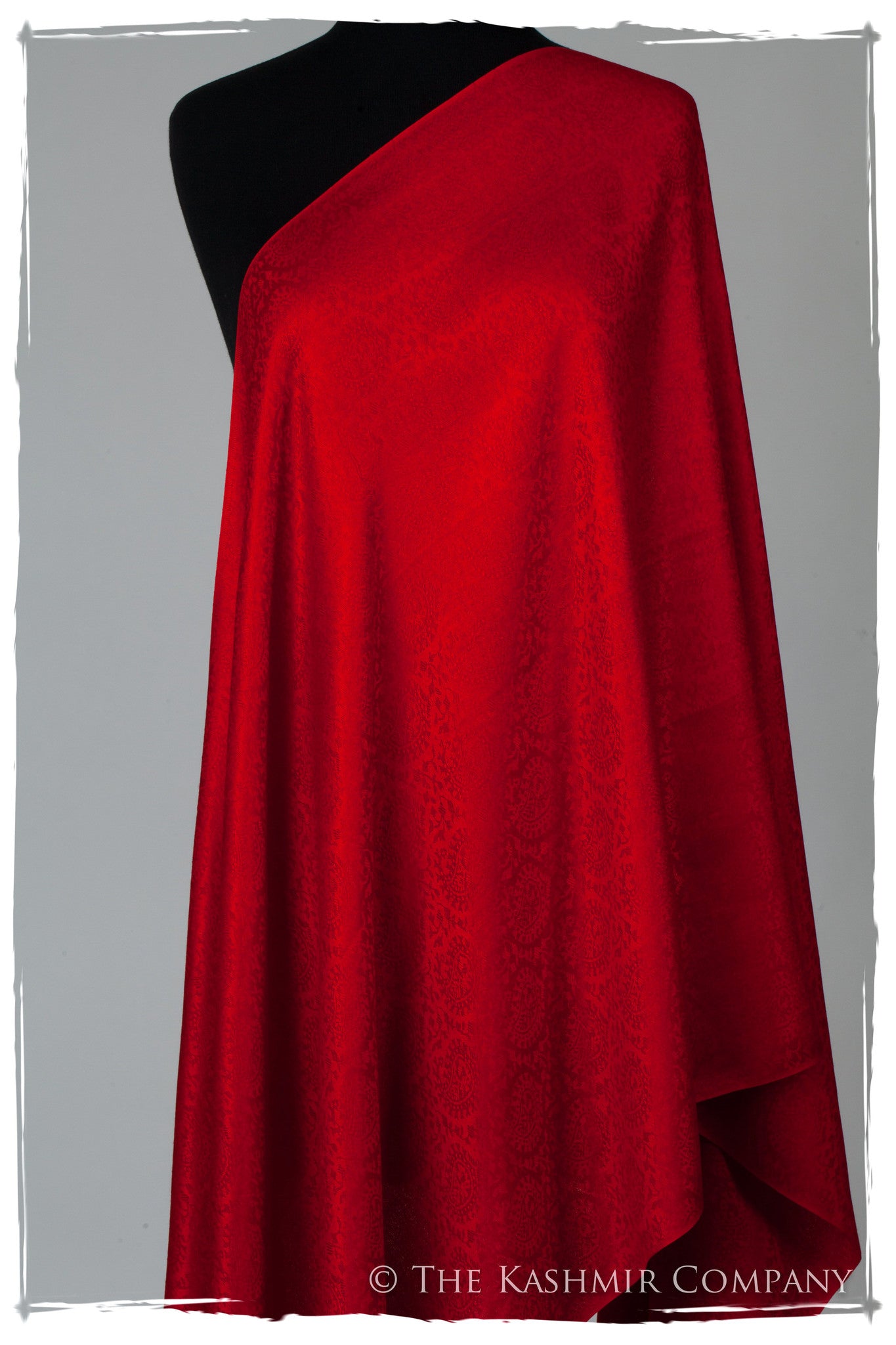 Life of the Party - Beauty Red Silk Scarf