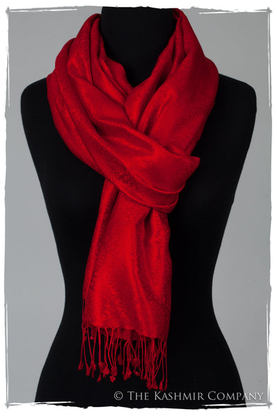 Life of the Party - Beauty Red Silk Scarf