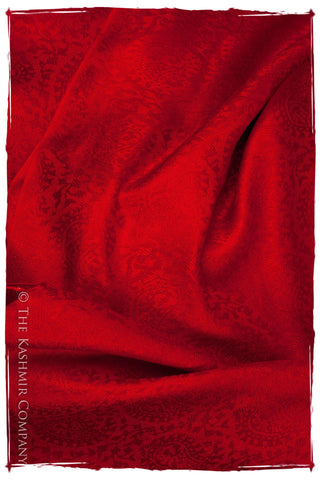 Life of the Party - Beauty Red Silk Scarf