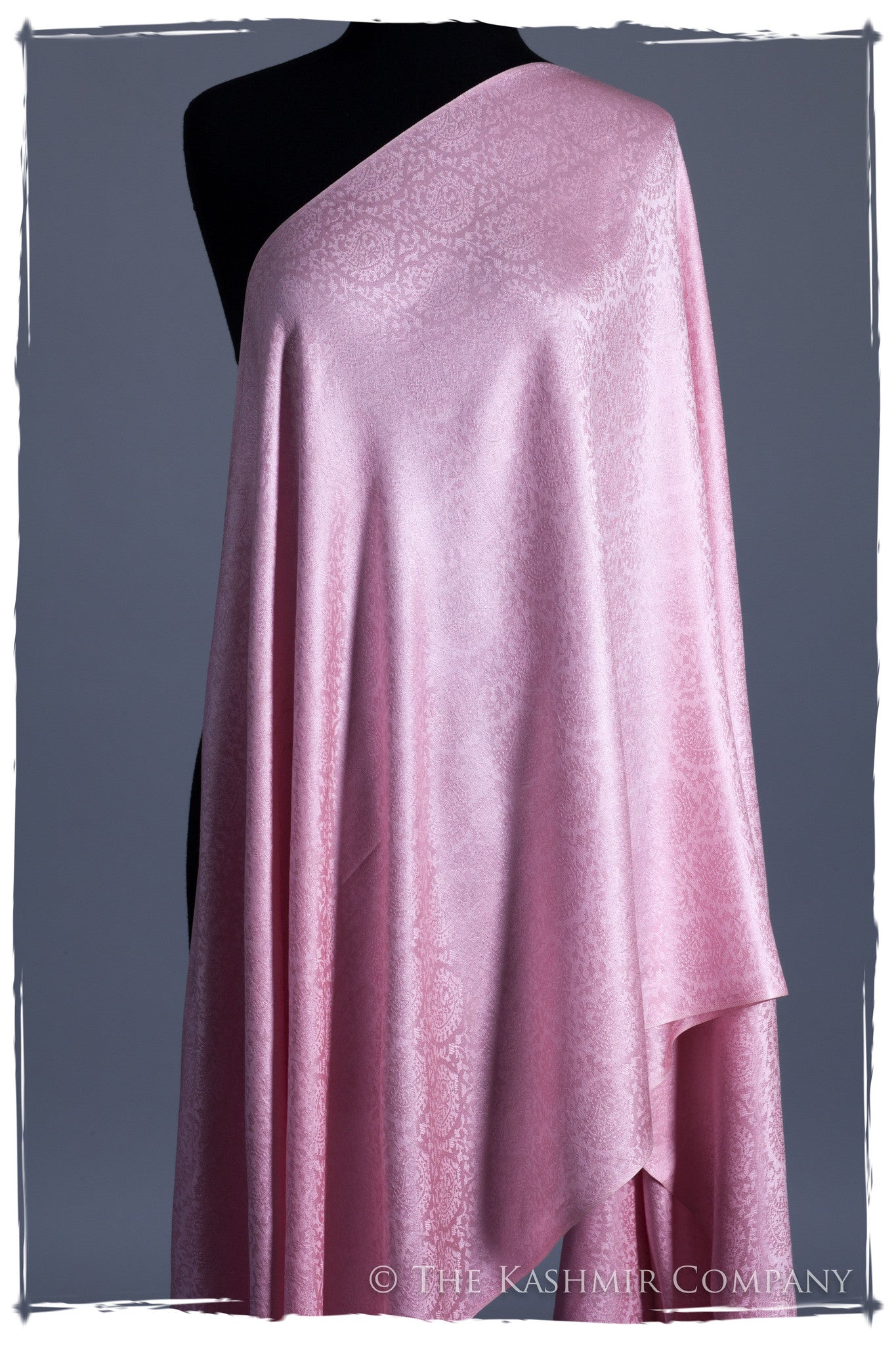 L’amour Paisley Silk Scarf