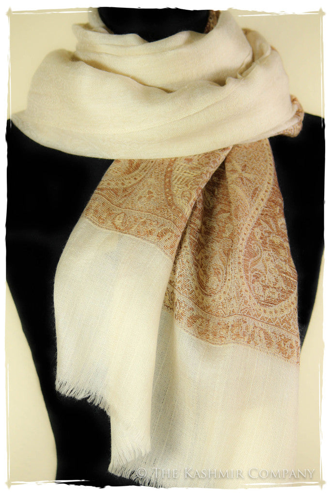 The Ivory Fall Cashmere Scarf