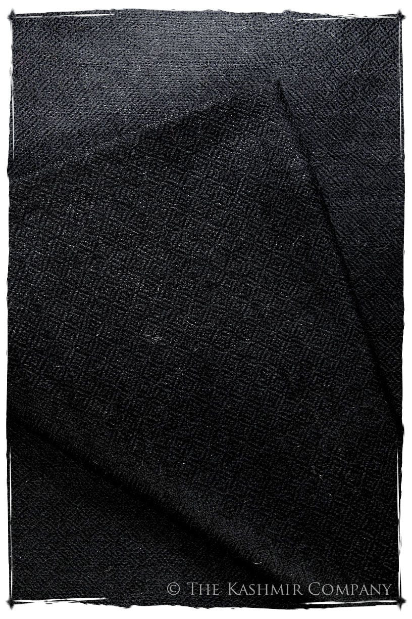 Ebony - Handloom Pashmina Cashmere Scarf