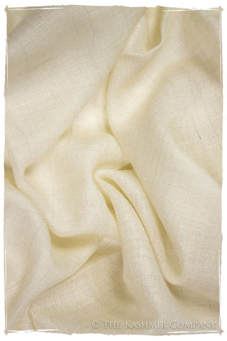 Ivory - Handloom Pashmina Cashmere Scarf