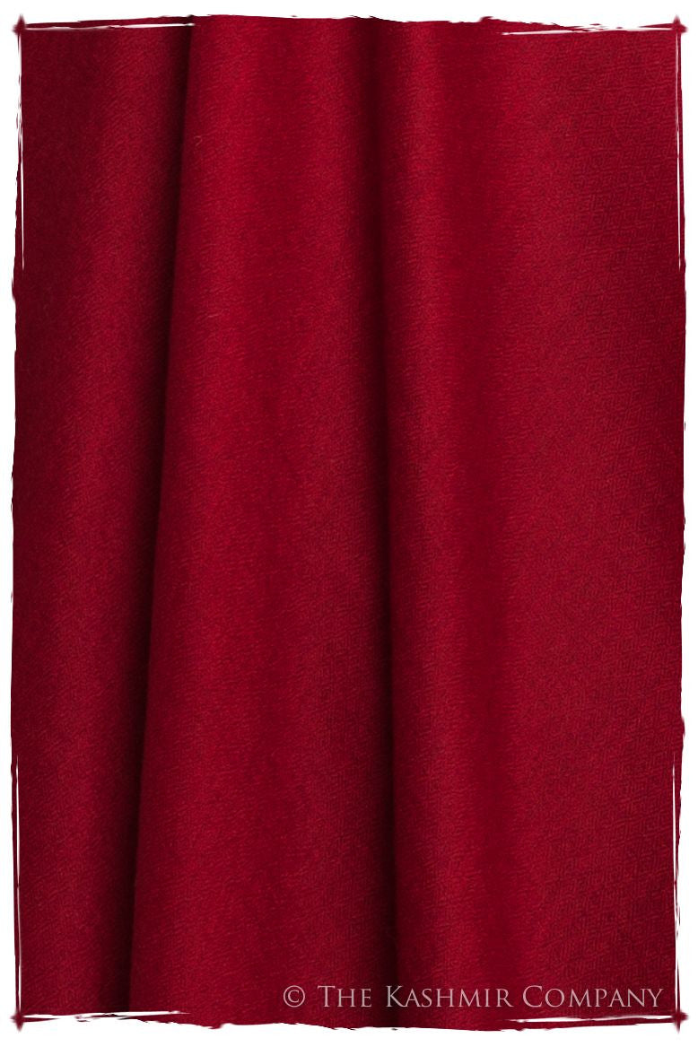 The Sophistiqué Bordeaux Royale Paisley Shawl