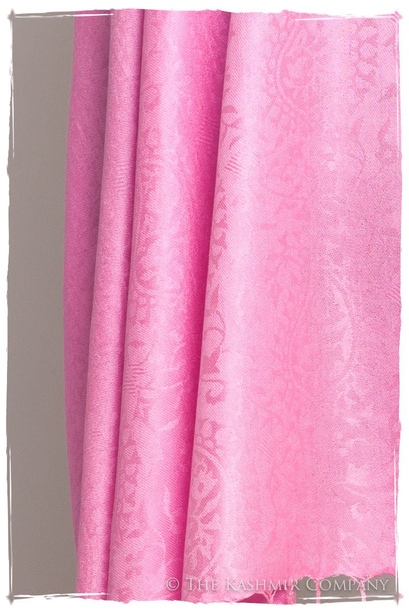 La Rose Royale Paisley Silk Scarf / Shawl