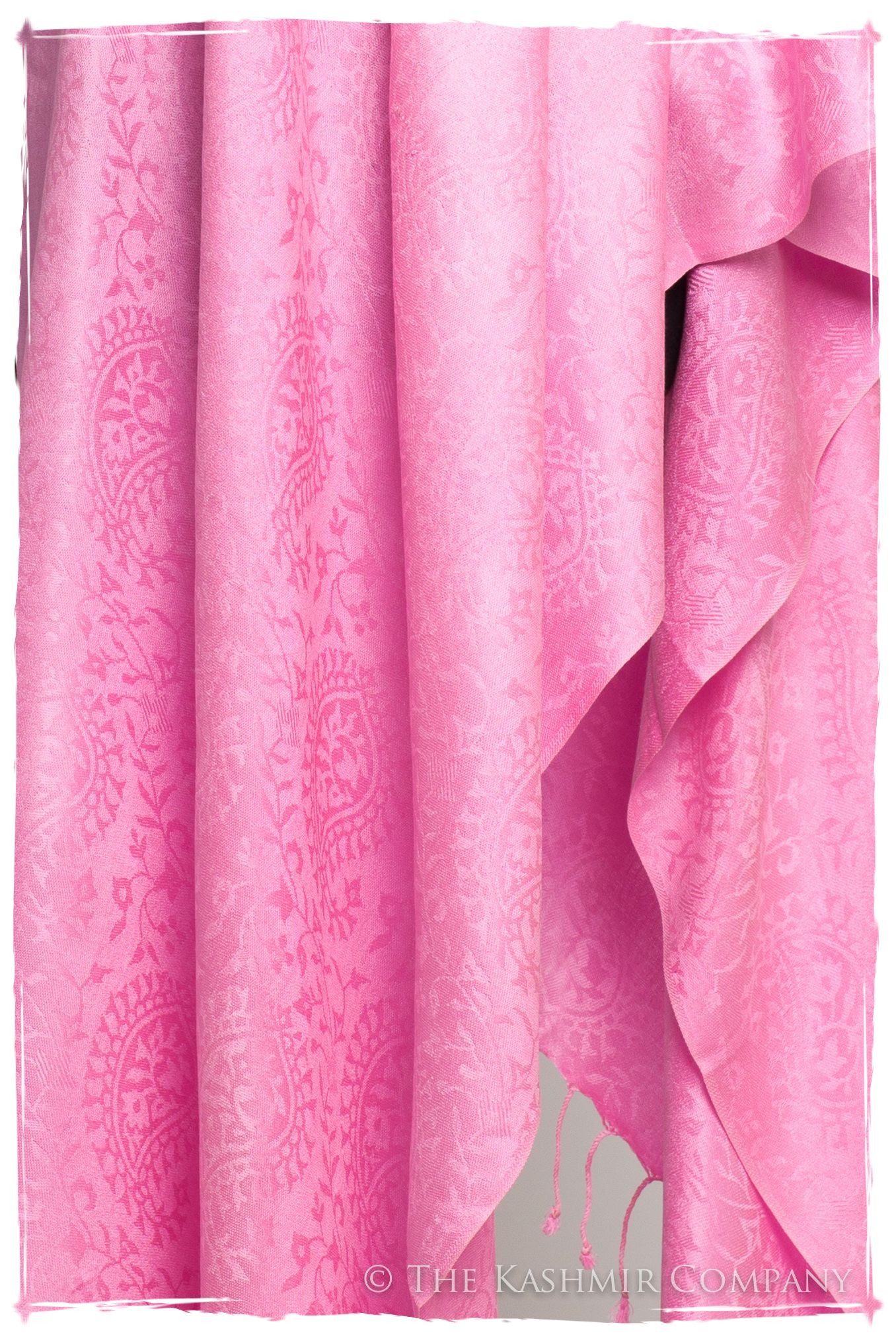 La Rose Royale Paisley Silk Scarf / Shawl
