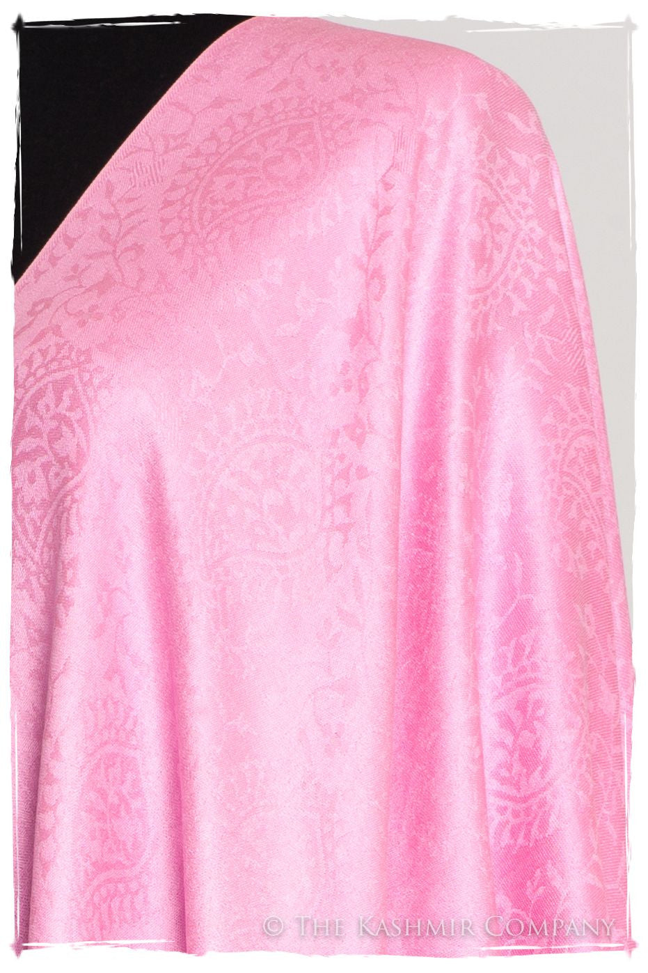 La Rose Royale Paisley Silk Scarf / Shawl