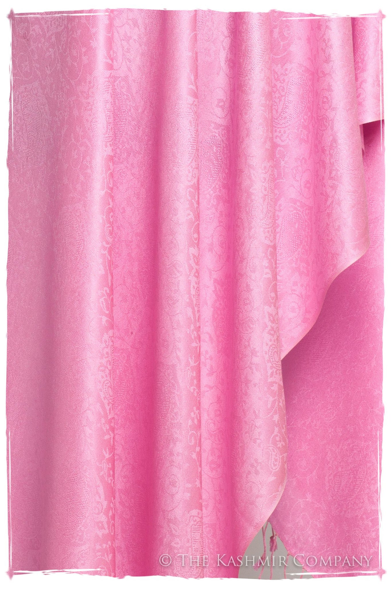 La Rose Jacquard Paisley Silk Scarf / Shawl