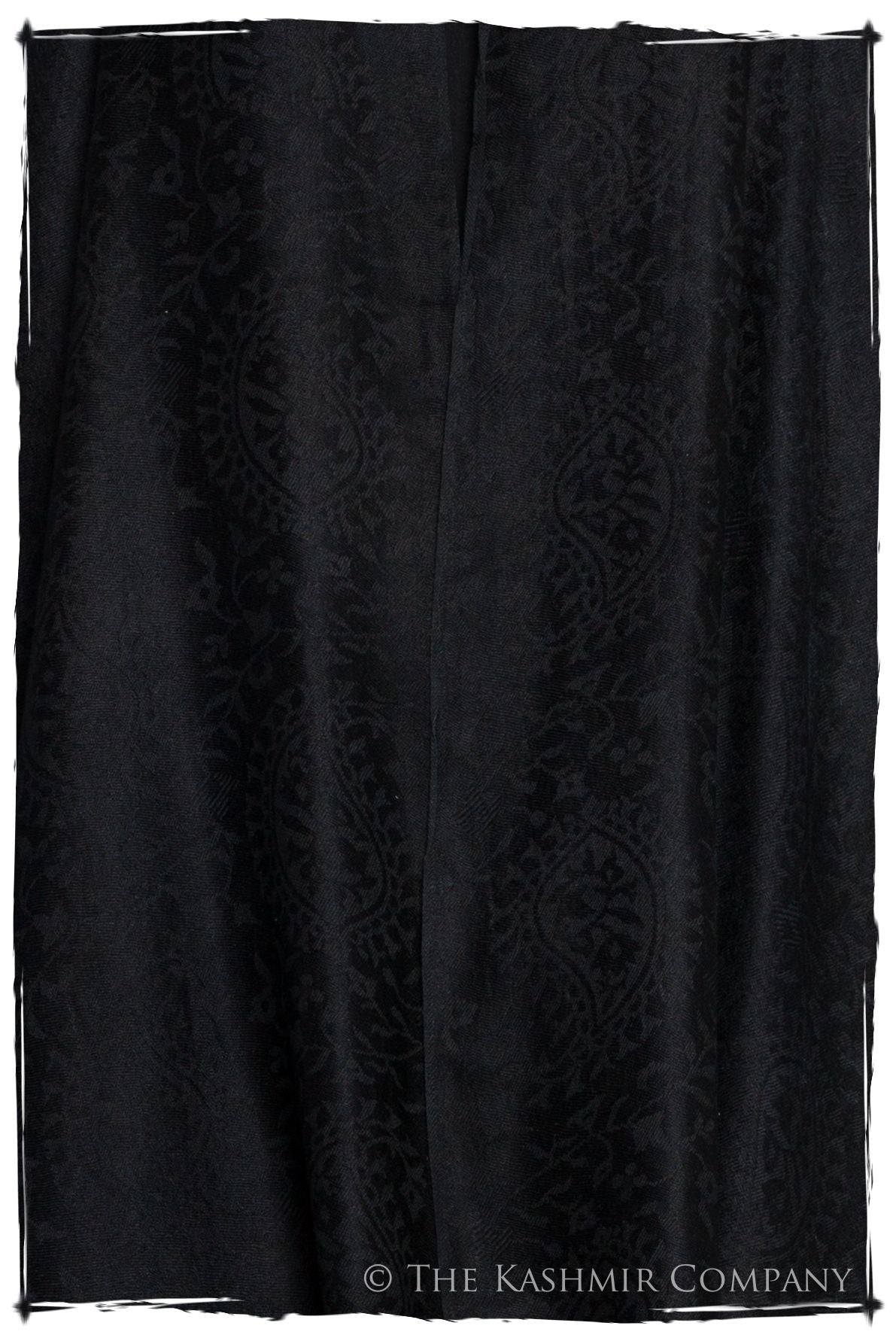 Noir Royale Paisley Silk Scarf / Shawl