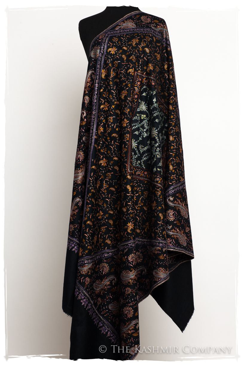 The Young Swan Paisley Pashmina Shawl