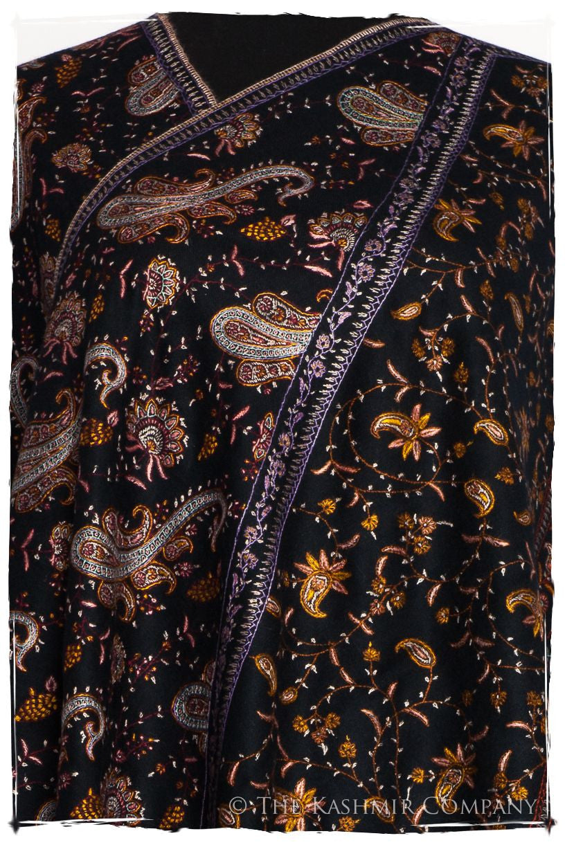 The Young Swan Paisley Pashmina Shawl