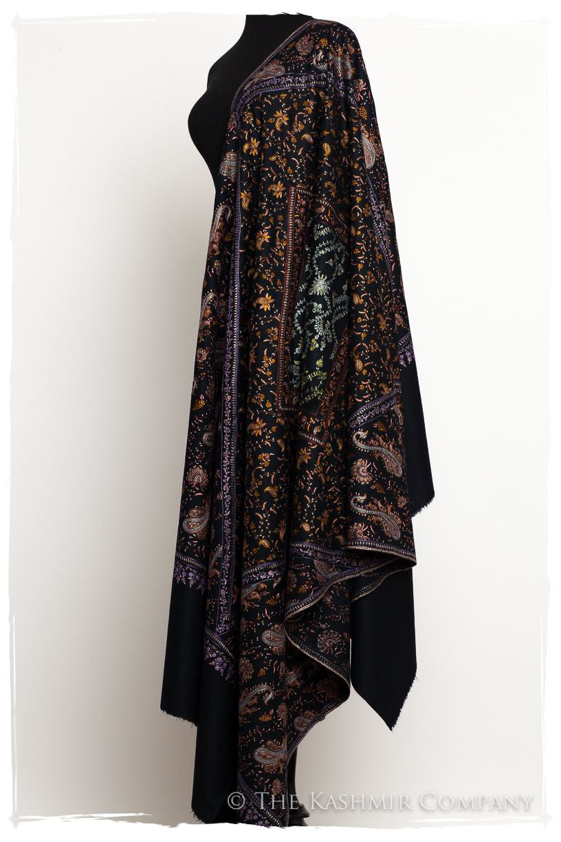 The Young Swan Paisley Pashmina Shawl
