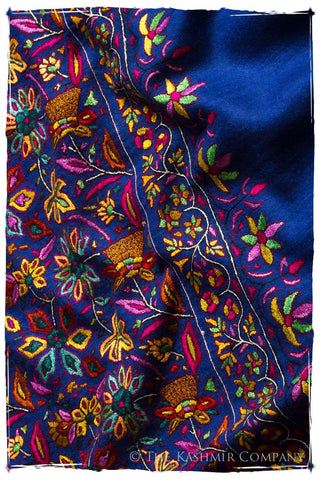 The Gauguin Shawl - Grand Jamawar Pashmina Shawl