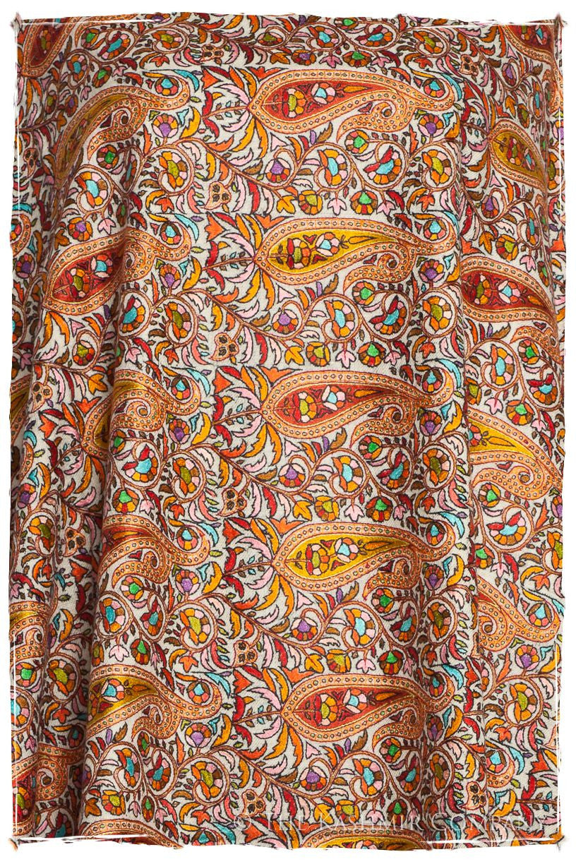 The Spice Market Shawl - Grand Jamawar Pashmina Shawl