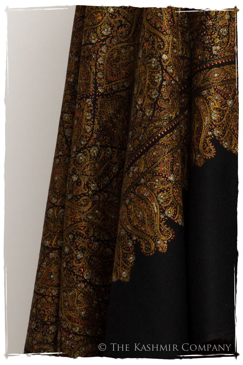 The Golden Tapestry - Grand Pashmina Shawl