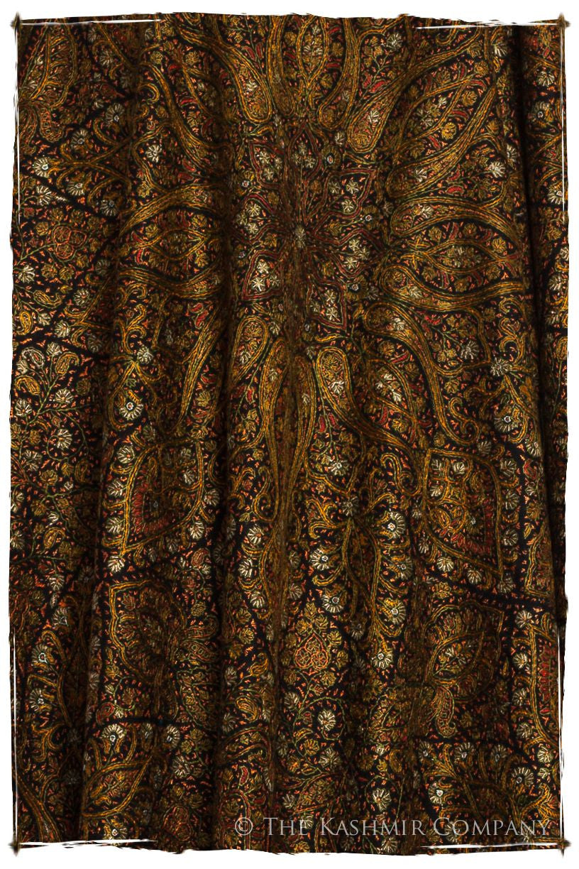 The Golden Tapestry - Grand Pashmina Shawl