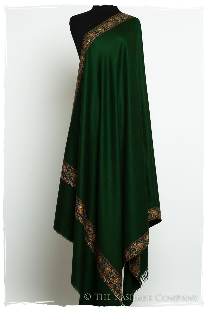 Vert Émeraude - Grand Pashmina Shawl