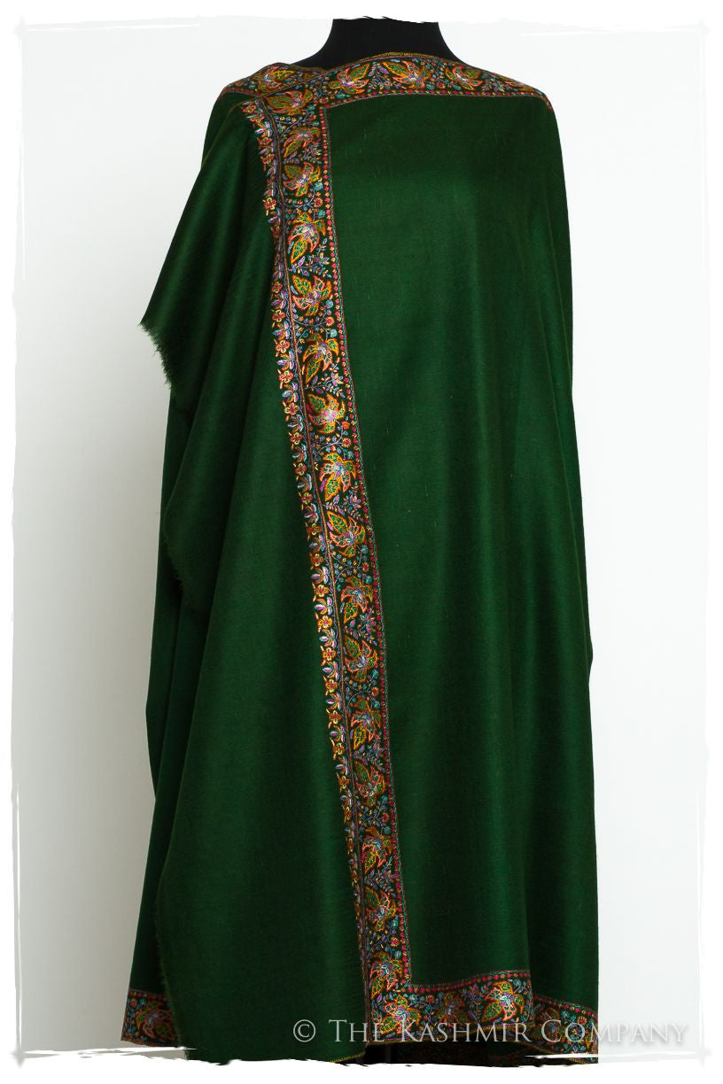 Vert Émeraude - Grand Pashmina Shawl