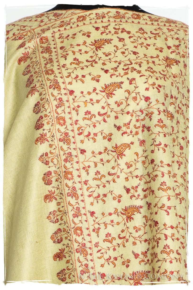 The Aztec Gold - Grand Pashmina Shawl