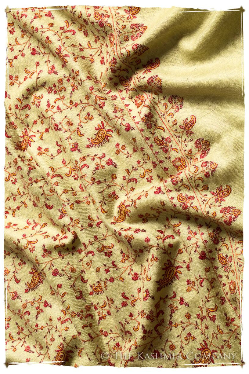 The Aztec Gold - Grand Pashmina Shawl