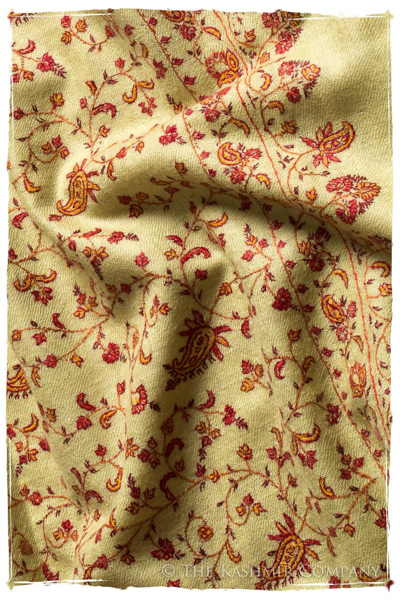 The Aztec Gold - Grand Pashmina Shawl