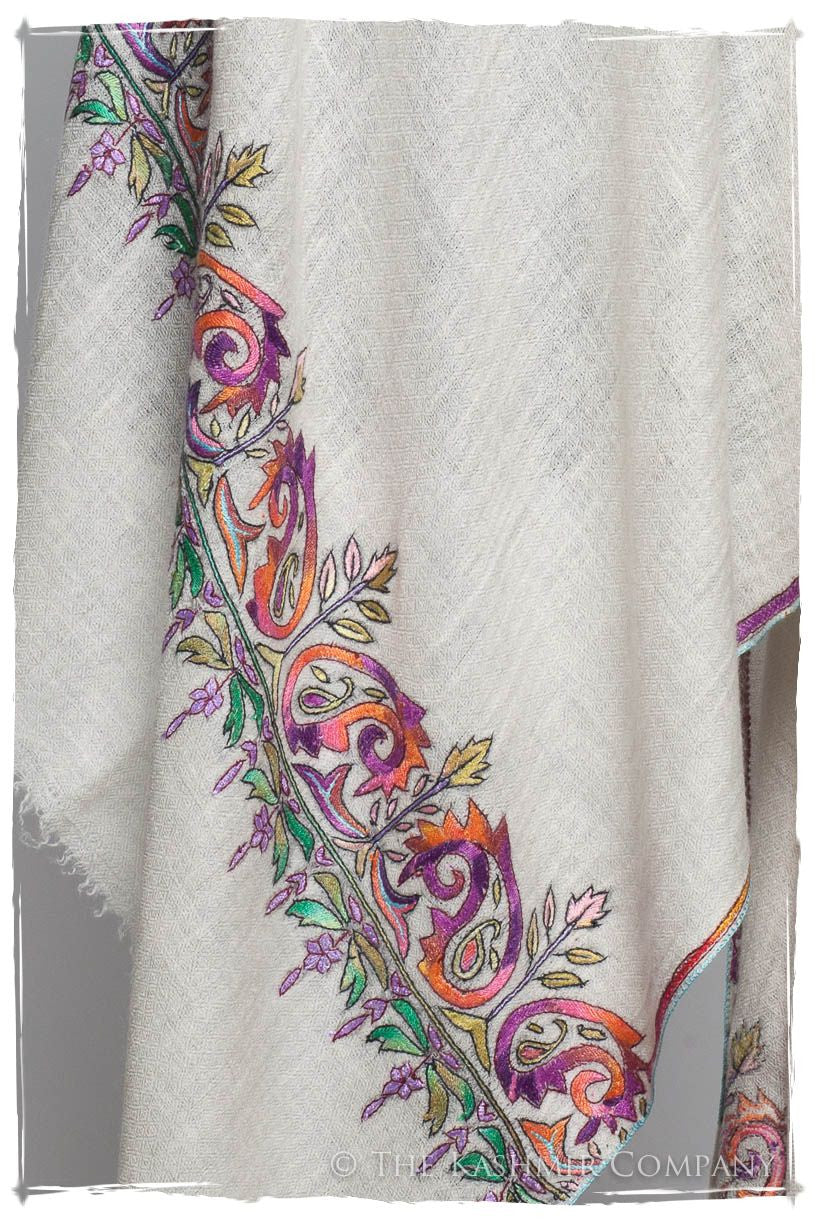 Orient Frontière Ivoire L'amour Soft Cashmere Scarf/Shawl