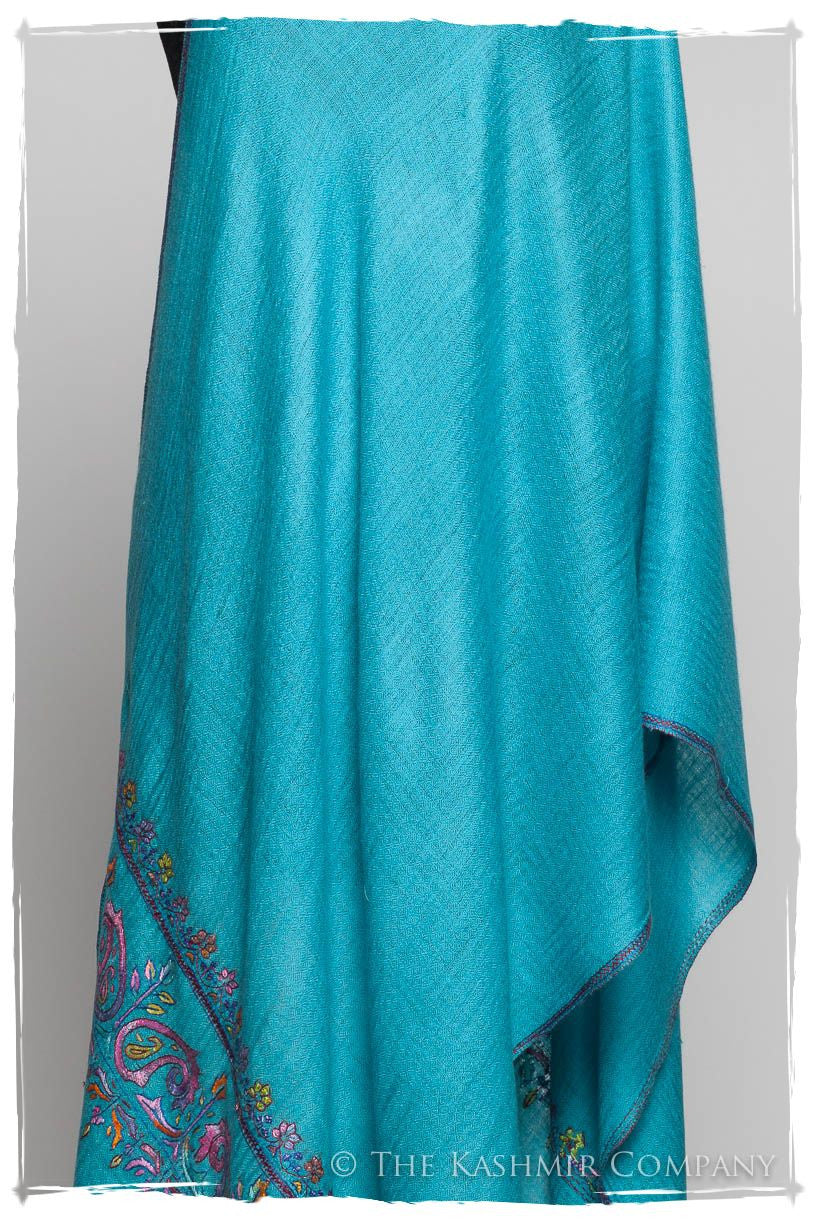 Orient Aqua Frontière L'amour Soft Cashmere Scarf/Shawl