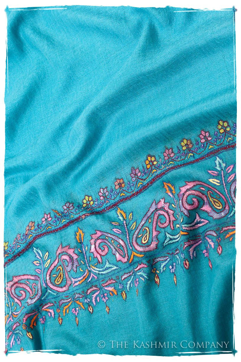 Orient Aqua Frontière L'amour Soft Cashmere Scarf/Shawl