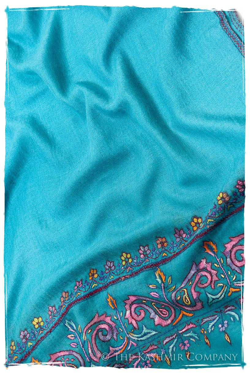 Orient Aqua Frontière L'amour Soft Cashmere Scarf/Shawl