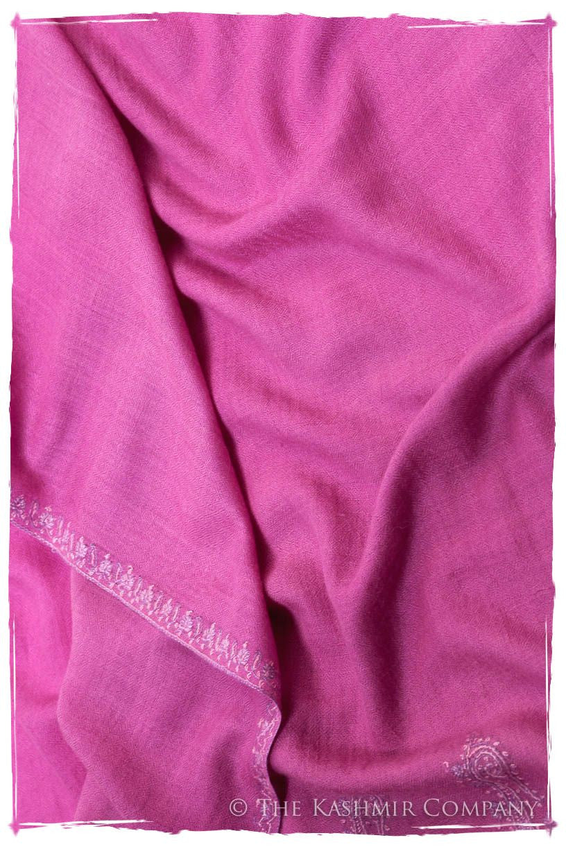 Bourgeon de Rose Frontière L'amour Soft Cashmere Scarf/Shawl