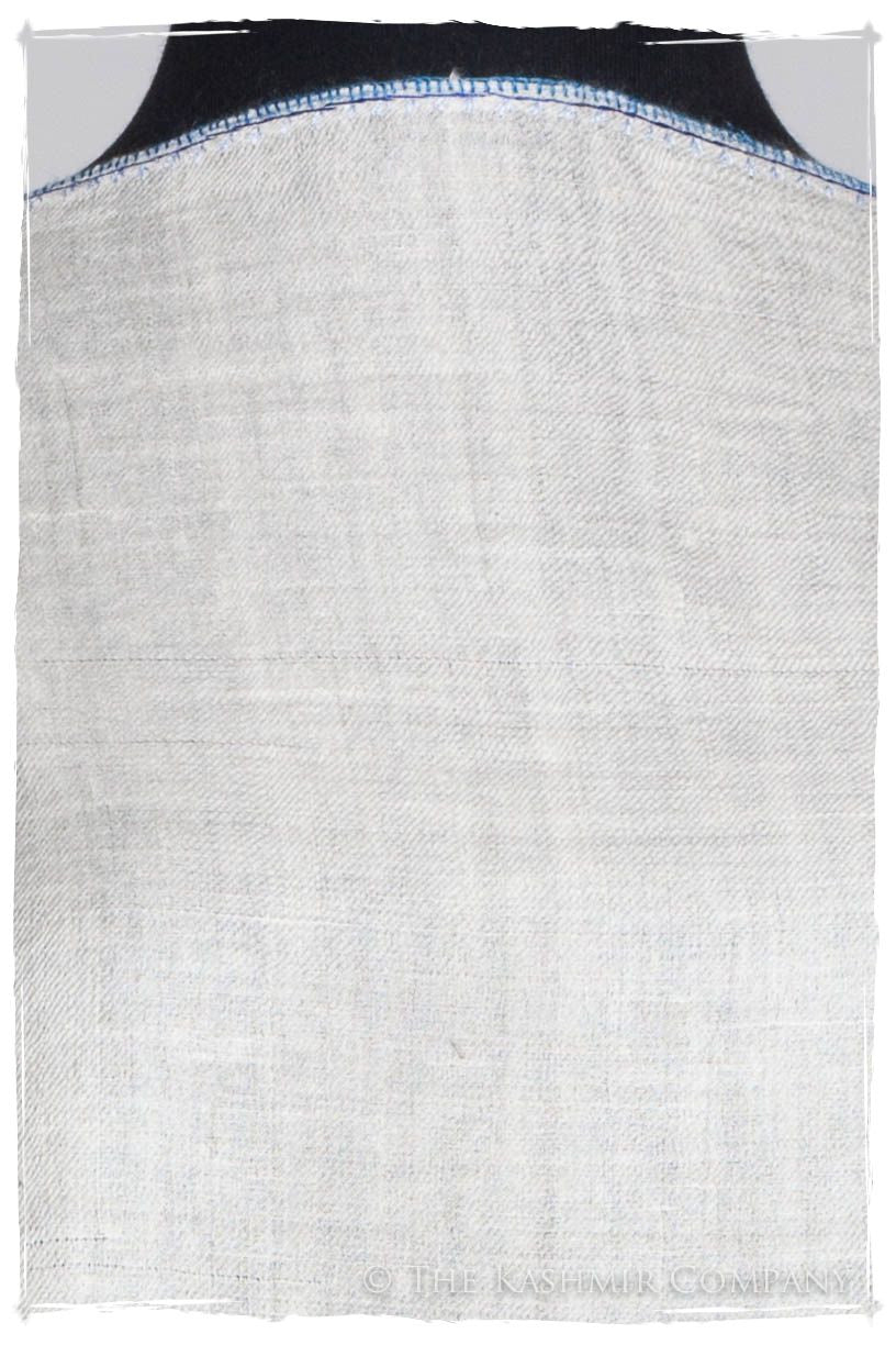 Jardin Bleu Frontière Ivoire L'amour Soft Cashmere Scarf/Shawl