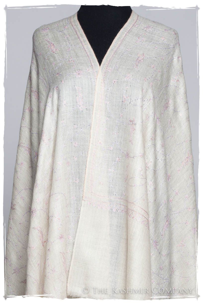 Joyaux de Lilac Paisley L'amour Soft Cashmere Scarf/Shawl