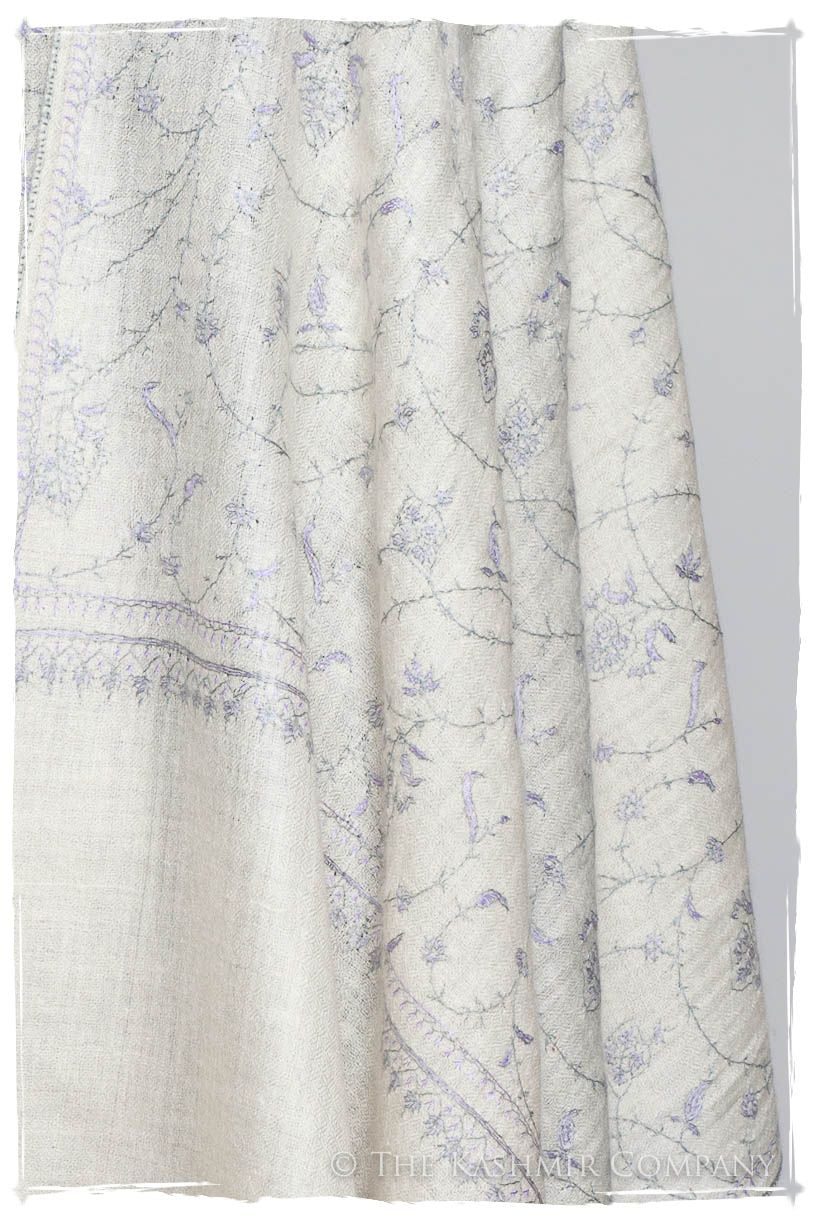 Joyau Lilac Glacée Jardin L'amour Soft Cashmere Scarf/Shawl
