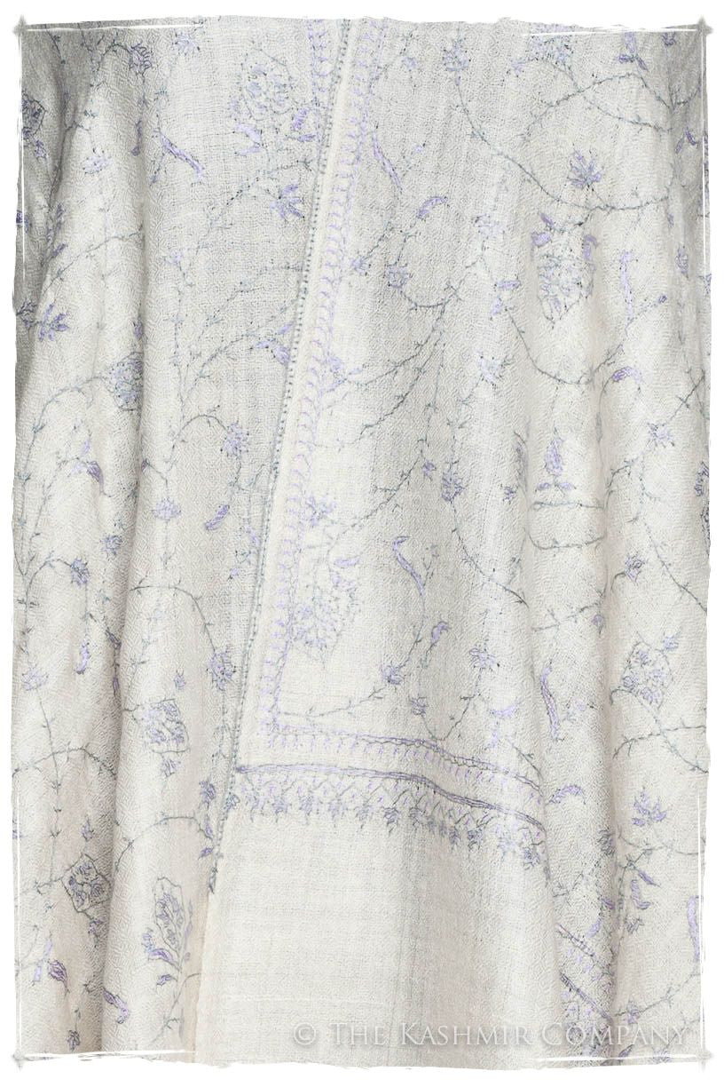 Joyau Lilac Glacée Jardin L'amour Soft Cashmere Scarf/Shawl