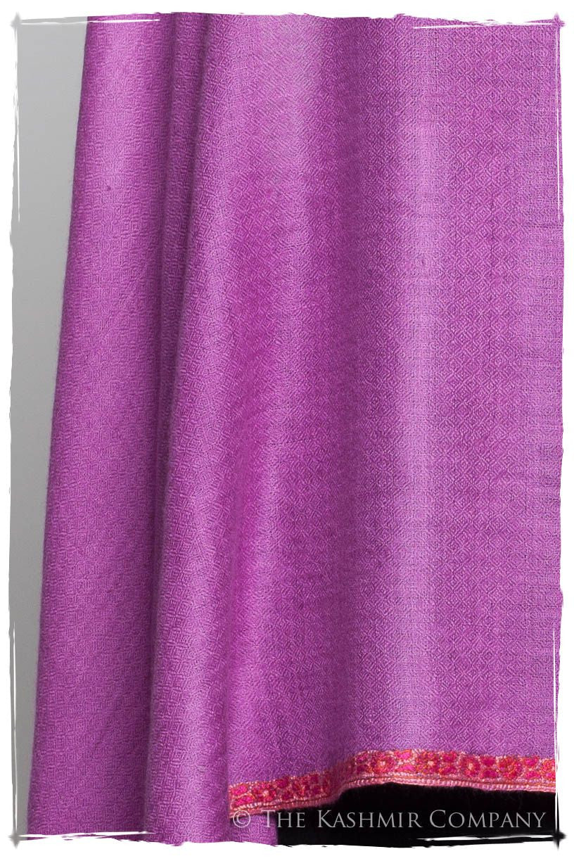 Frontière d'Iris Orchid L'amour Soft Cashmere Scarf/Shawl