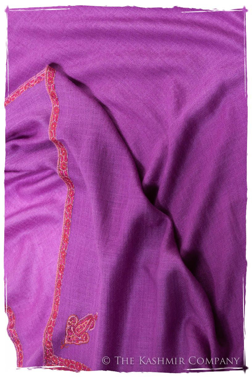 Frontière Rose de Fuschia L'amour Soft Cashmere Scarf/Shawl