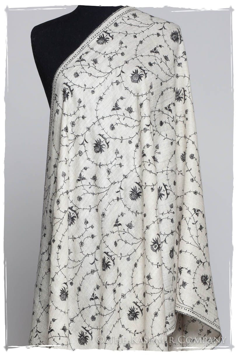 Clair de Lune Jardin L'amour Soft Cashmere Scarf/Shawl