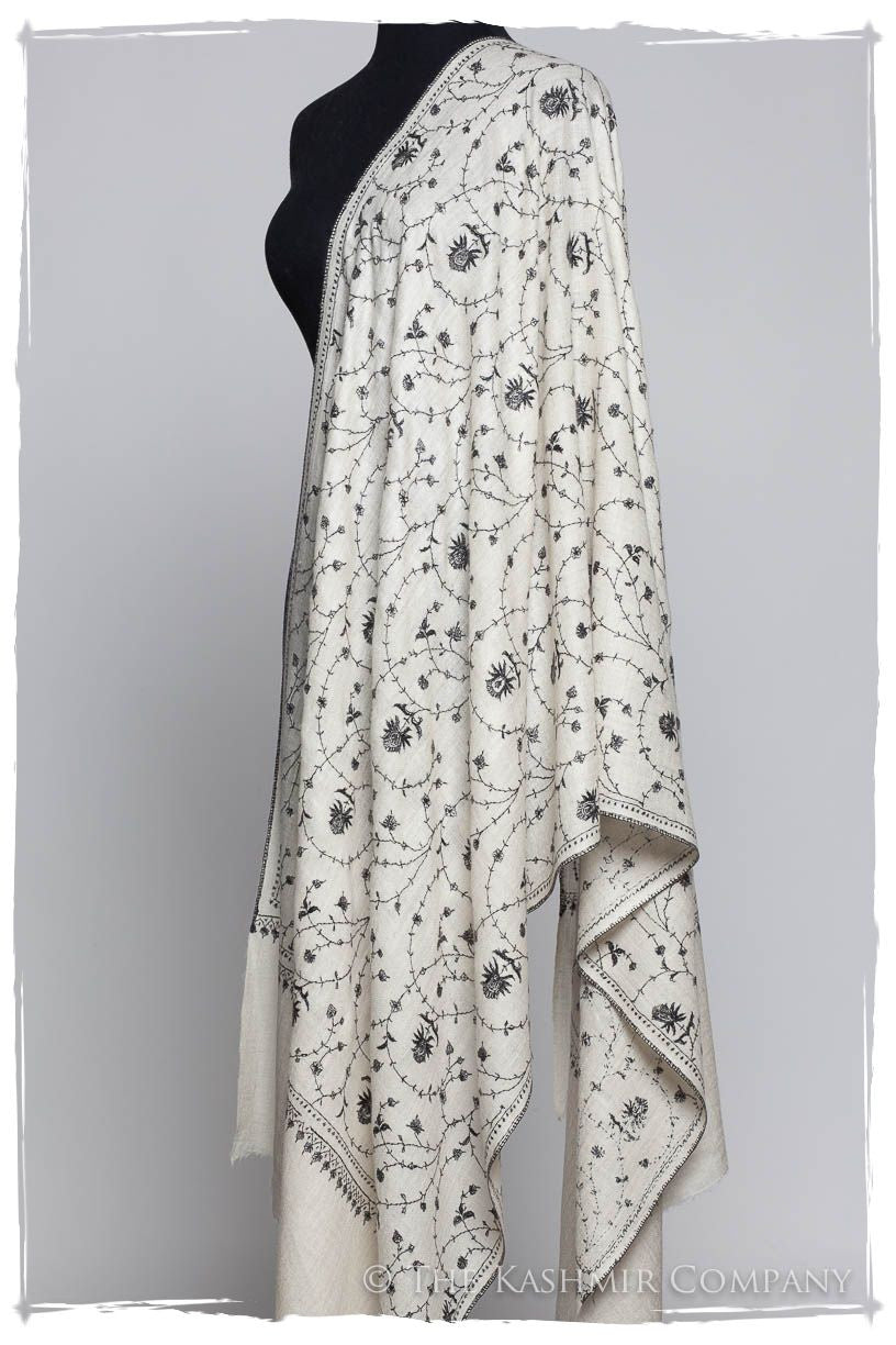 Clair de Lune Jardin L'amour Soft Cashmere Scarf/Shawl
