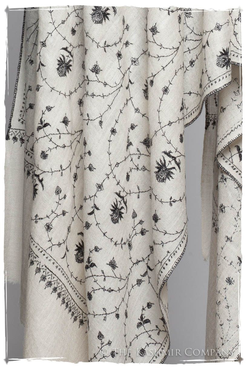 Clair de Lune Jardin L'amour Soft Cashmere Scarf/Shawl