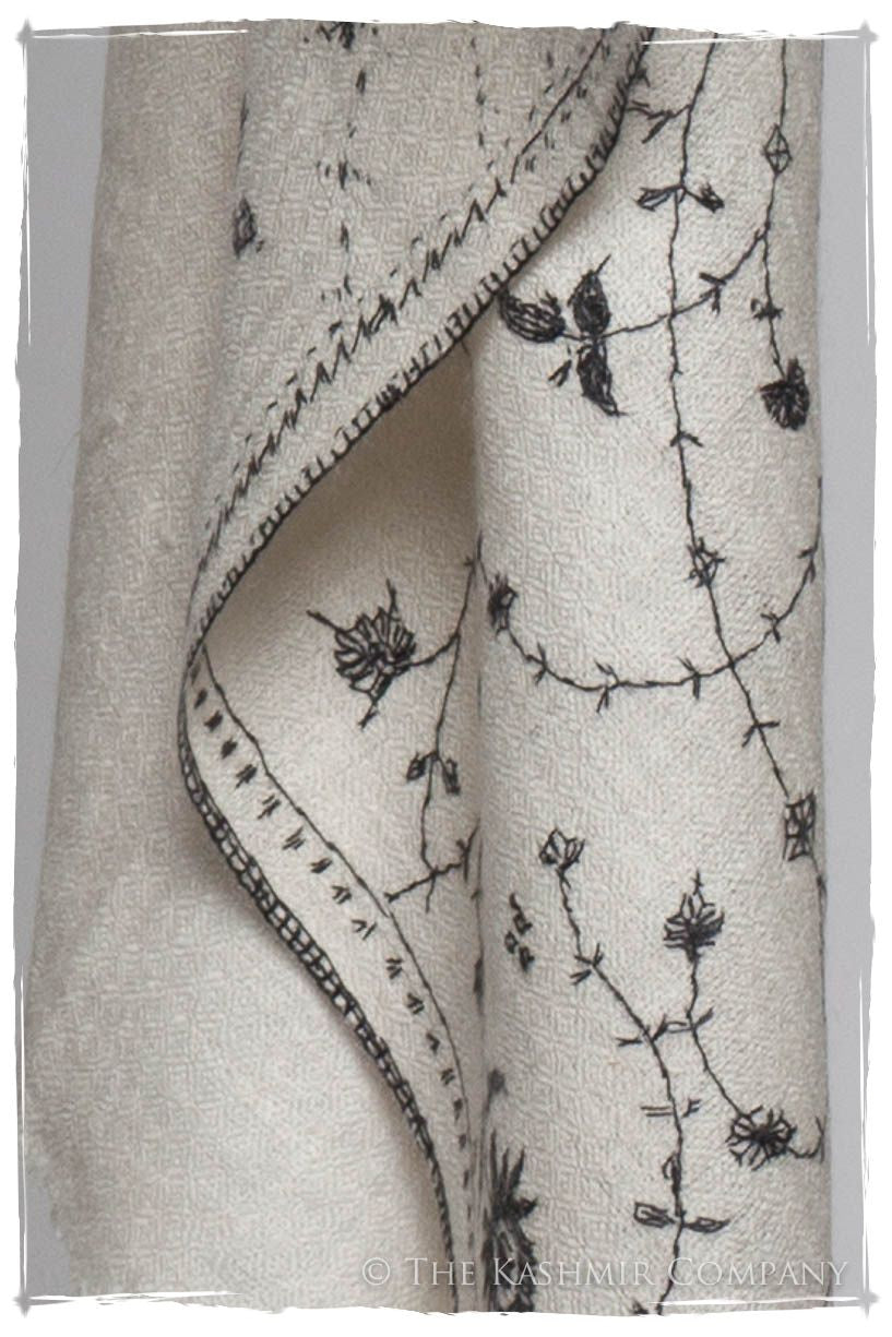 Clair de Lune Jardin L'amour Soft Cashmere Scarf/Shawl