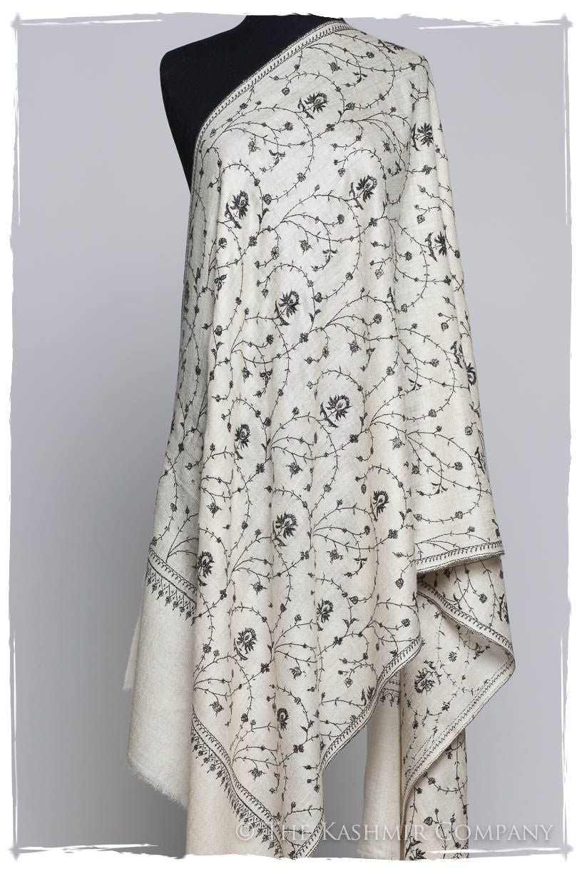 Clair de Lune Jardin L'amour Soft Cashmere Scarf/Shawl