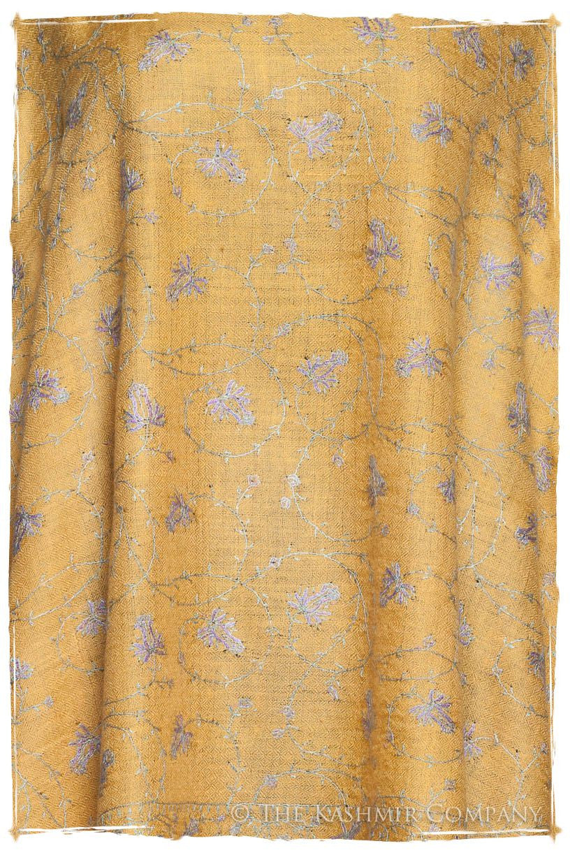 Lilac l'or de Cléopâtre Jardin L'amour Soft Cashmere Scarf/Shawl