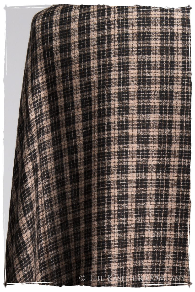 The Black Watch - Mens Handloom Pashmina Shawl