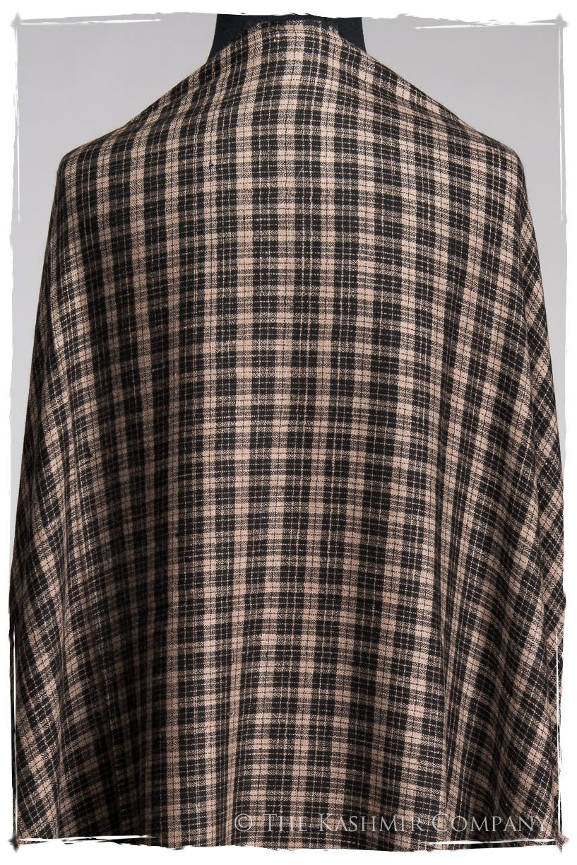 The Black Watch - Mens Handloom Pashmina Shawl